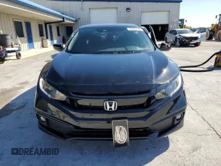2019 Honda Civic Sedan Sport with VIN 2HGFC2F80KH605890, listed as a Copart auction lot 48865145 with 37,424 mi miles and Salvage Title. Bid and sale history available at carsss.com. Image 5.
