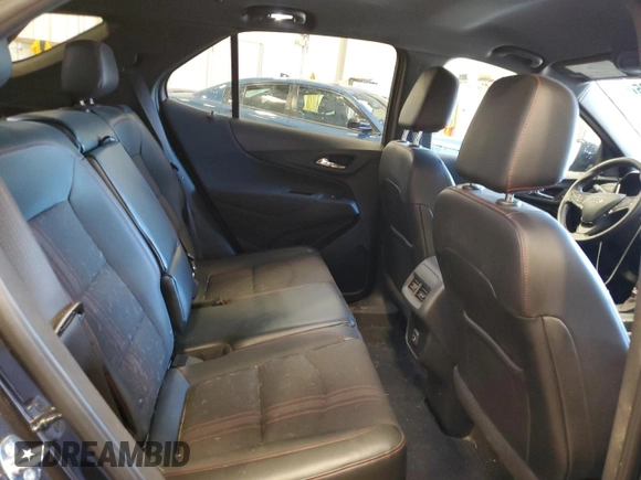 2022 Chevrolet Equinox RS with VIN 3GNAXWEV5NS186231, listed as a Copart auction lot 55881605 with 21,840 mi miles and Salvage title. Bid and sale history available at DreamBid. Image 11.