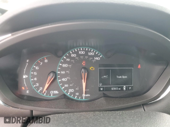 2021 Chevrolet Trax LT z VIN KL7CJLSM4MB365607, wystawiony jako Copart lot #57070515 z przebiegiem 67 813 mil mil oraz Szkoda całkowita • Salvage title. Historia ofert i sprzedaży dostępna na DreamBid. Obrazek 9.