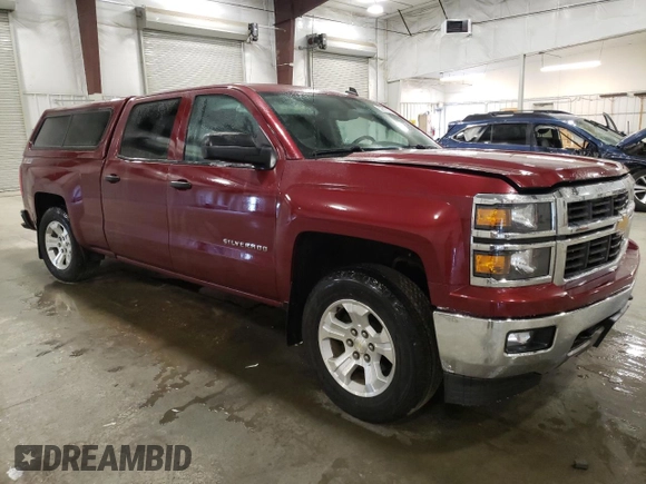2014 Chevrolet Silverado 1500 LT with VIN 3GCUKREC8EG212408, listed as a Copart auction lot 52819375 with 139,078 mi miles and Salvage Title. Bid and sale history available at DreamBid. Image 4.