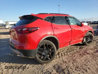 2019 Chevrolet Blazer with VIN 3GNKBHRS8KS669111, listed as a Copart auction lot 83071944 with 15,086 mi miles and Salvage title. Bid and sale history available at DreamBid. Image 3.
