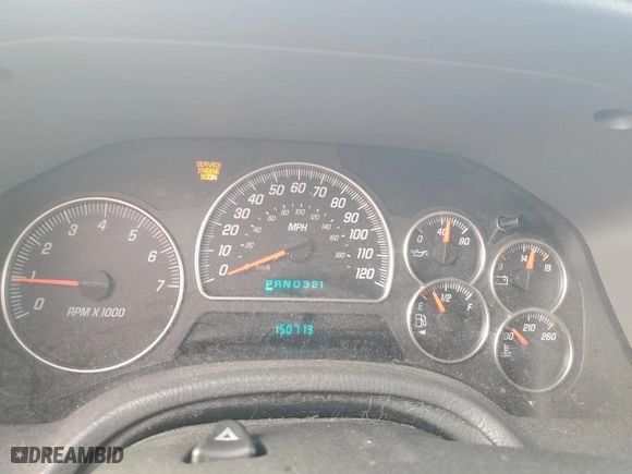 2004 GMC Envoy SLE with VIN 1GKDT13S942422049, listed as a Copart auction lot 43649905 with 150,713 mi miles and Salvage Title. Bid and sale history available at carsss.com. Image 9.
