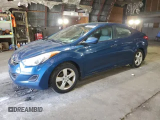 2013 Hyundai Elantra Limited with VIN KMHDH4AEXDU953031, listed as a Copart auction lot 56651205 with 177,067 mi miles and Clean Title. Bid and sale history available at DreamBid. Image 1.