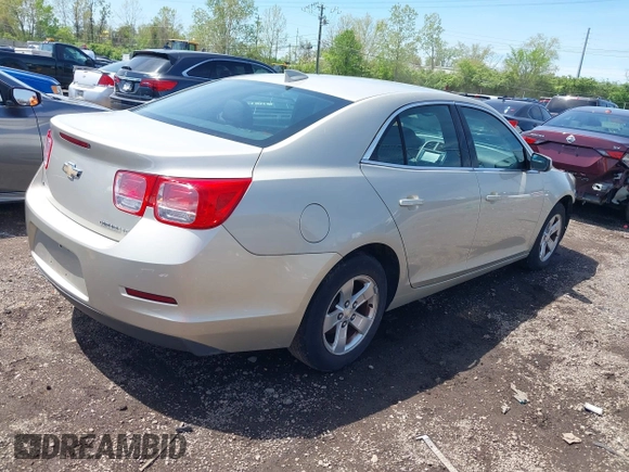 2016 Chevrolet Malibu LT with VIN 1G11C5SAXGF148901, listed as a IAAI auction lot 42133121 with 169,490 mi miles. Bid and sale history available at carsss.com. Image 4.