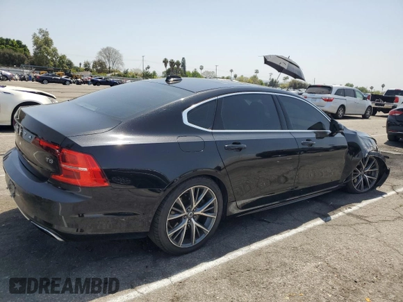 2019 Volvo S90 Momentum с VIN LVY102AK4KP097710, выставлен на аукционе Copart как лот 55883134 с пробегом 81 162 миль миль и Списание • Salvage title. История ставок и продаж доступна на DreamBid. Изображение 3.