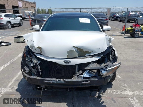 2013 Kia Optima SX with VIN 5XXGR4A6XDG106409, listed as a IAAI auction lot 42525630 with 213,722 mi miles and . Bid and sale history available at DreamBid. Image 13.