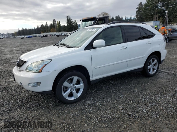 2004 Lexus RX 330 with VIN JTJGA31U840040456, listed as a Copart auction lot 78457674 with 153,001 mi miles and Salvage Title. Bid and sale history available at carsss.com. Image 1.