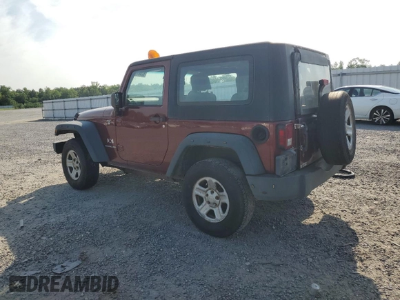 2008 Jeep Wrangler X with VIN 1J4FZ24128L526519, listed as a Copart auction lot 62807345 with 226,657 mi miles and Clean title. Bid and sale history available at DreamBid. Image 2.