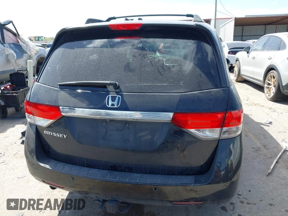 2016 Honda Odyssey EX-L with VIN 5FNRL5H63GB032344, listed as a IAAI auction lot 41830993 with 253,182 mi miles and . Bid and sale history available at DreamBid. Image 16.