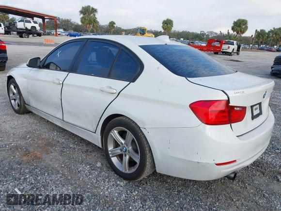 2014 BMW 3 Series 320i with VIN WBA3B1G59ENS78532, listed as a IAAI auction lot 41627172 with 133,049 mi miles. Bid and sale history available at carsss.com. Image 3.