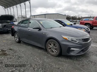 2019 Kia Optima S with VIN 5XXGT4L36KG284688, listed as a Copart auction lot 83970254 with 98,616 mi miles and Salvage Title. Bid and sale history available at carsss.com. Image 4.