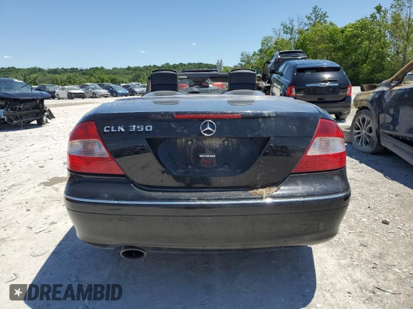 2007 Mercedes-Benz CLK 350 z VIN WDBTK56F17F229051, wystawiony jako Copart lot #57592375 z przebiegiem Nie podano mil oraz Szkoda całkowita • Salvage title. Historia ofert i sprzedaży dostępna na DreamBid. Obrazek 6.