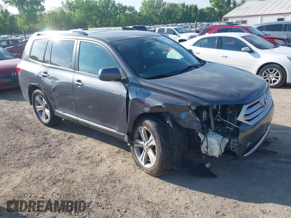 2011 Toyota Highlander Limited with VIN 5TDDK3EH7BS068694, listed as a IAAI auction lot 42252513 with 163,816 mi miles and . Bid and sale history available at DreamBid. Image 1.