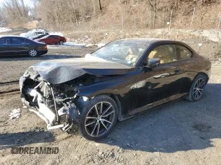 2024 BMW 2 Series 230i xDrive with VIN 3MW33CM01R8D98867, listed as a Copart auction lot 88687075 with 28,428 mi miles and Salvage title. Bid and sale history available at DreamBid. Image 1.