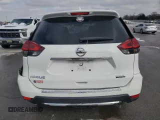 2020 Nissan Rogue S with VIN 5N1AT2MT6LC717402, listed as a Copart auction lot 46031575 with 148,107 mi miles and Salvage Title. Bid and sale history available at carsss.com. Image 6.