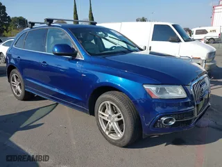 2014 Audi Q5 Premium Plus with VIN WA1DGBFP0EA023321, listed as a IAAI auction lot 41429754 with 90,025 mi miles. Bid and sale history available at carsss.com. Image 1.