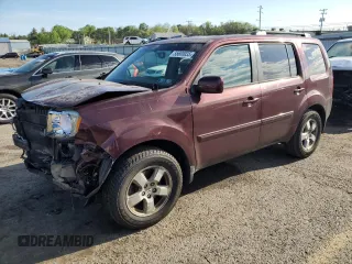 2011 Honda Pilot EX-L z VIN 5FNYF4H60BB033618, wystawiony jako Copart lot #55600035 z przebiegiem 135 171 mil mil oraz Szkody całkowita. Historia ofert i sprzedaży dostępna na DreamBid. Obrazek 1.
