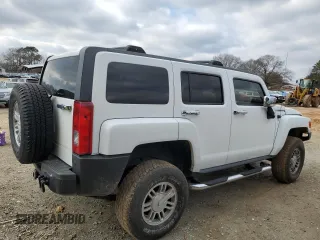 2008 Hummer H3 SUV Luxury with VIN 5GTEN13E888140825, listed as a Copart auction lot 44379165 with 125,394 mi miles and Salvage Title. Bid and sale history available at carsss.com. Image 3.
