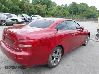 2012 Lexus IS 250 C с VIN JTHFF2C26C2523533, выставлен на аукционе IAAI как лот 42402122 с пробегом Не указан миль и . История ставок и продаж доступна на DreamBid. Изображение 4.