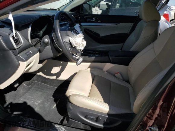 2018 Nissan Maxima SV with VIN 1N4AA6AP7JC399575, listed as a Copart auction lot 49820625 with 115,463 mi miles and Salvage Title. Bid and sale history available at DreamBid. Image 7.