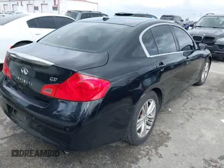 2010 Infiniti G37 Sedan Journey with VIN JN1CV6AP1AM401616, listed as a IAAI auction lot 38844937 with 140,441 mi miles. Bid and sale history available at carsss.com. Image 4.