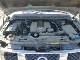 2005 Nissan Titan SE with VIN 1N6AA06B25N551841, listed as a Copart auction lot 62160285 with 167,019 mi miles and Salvage title. Bid and sale history available at DreamBid. Image 11.