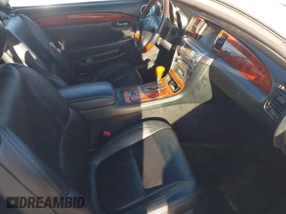 2006 Lexus SC 430 with VIN JTHFN48YX69007165, listed as a IAAI auction lot 41250928 with 214,247 mi miles and . Bid and sale history available at DreamBid. Image 5.