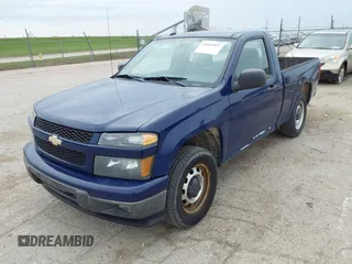 2010 Chevrolet Colorado Work Truck with VIN 1GCCSBD93A8110829, listed as a IAAI auction lot 42069823 with 206,495 mi miles. Bid and sale history available at carsss.com. Image 2.