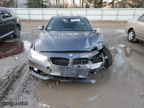 2015 BMW 4 Series 435i xDrive with VIN WBA3R5C59FK372311, listed as a Copart auction lot 78365794 with 84,989 mi miles and Salvage Title. Bid and sale history available at carsss.com. Image 5.