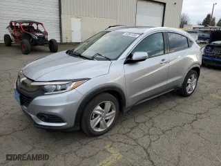 2020 Honda HR-V EX with VIN 3CZRU6H58LM719815, listed as a Copart auction lot 44361495 with 34,679 mi miles and Salvage Title. Bid and sale history available at carsss.com. Image 1.