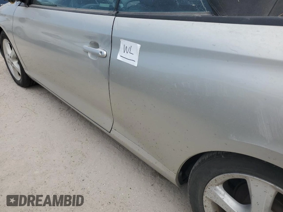 2004 Toyota Solara SE with VIN 4T1FA38P04U038879, listed as a Copart auction lot 74352164 with Not Provided miles and Salvage Title. Bid and sale history available at DreamBid. Image 12.