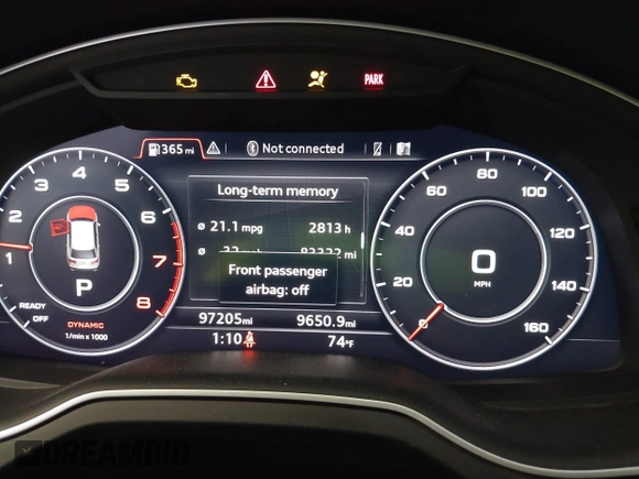 2019 Audi Q7 Premium Plus z VIN WA1LAAF7XKD045120, wystawiony jako IAAI lot #42426678 z przebiegiem 97 205 mil mil oraz . Historia ofert i sprzedaży dostępna na DreamBid. Obrazek 7.