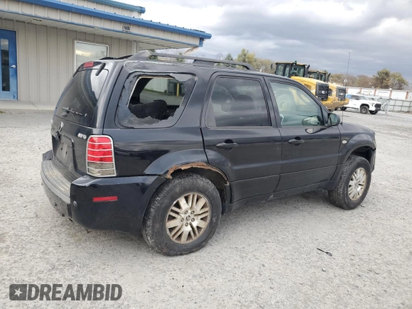 2006 Mercury Mariner Luxury with VIN 4M2CU57156KJ04794, listed as a Copart auction lot 79893144 with 179,100 mi miles and Non repairable. Bid and sale history available at DreamBid. Image 3.