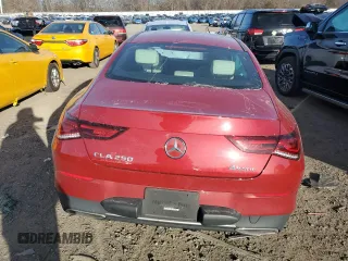 2022 Mercedes-Benz CLA 250 with VIN W1K5J4HB6NN290373, listed as a Copart auction lot 88052925 with 19,886 mi miles and Salvage title. Bid and sale history available at DreamBid. Image 6.