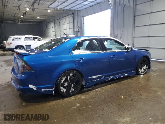 2011 Ford Fusion SPORT with VIN 3FAHP0KC7BR151769, listed as a Copart auction lot 43988885 with 179,134 mi miles and Salvage Title. Bid and sale history available at carsss.com. Image 3.