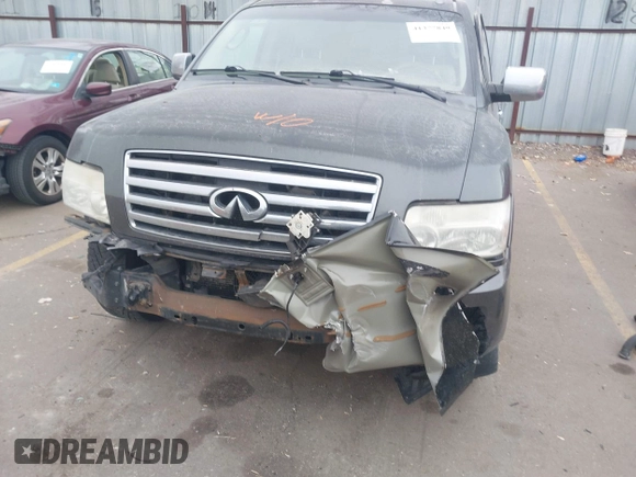 2006 Infiniti QX56 with VIN 5N3AA08C96N813500, listed as a IAAI auction lot 41377849 with 205,729 mi miles and . Bid and sale history available at DreamBid. Image 6.
