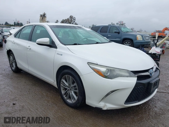2017 Toyota Camry Hybrid LE with VIN 4T1BD1FK0HU207435, listed as a IAAI auction lot 41561337 with 194,716 mi miles. Bid and sale history available at carsss.com. Image 1.