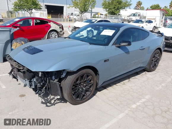 2024 Ford Mustang GT with VIN 1FA6P8CF7R5405332, listed as a IAAI auction lot 42271232 with 19,597 mi miles and . Bid and sale history available at DreamBid. Image 18.