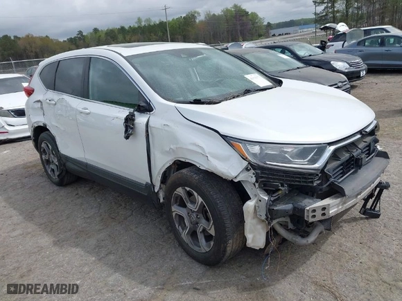 2019 Honda CR-V EX-L with VIN 7FARW2H80KE040065, listed as a IAAI auction lot 41910572 with 272,875 mi miles. Bid and sale history available at carsss.com. Image 1.
