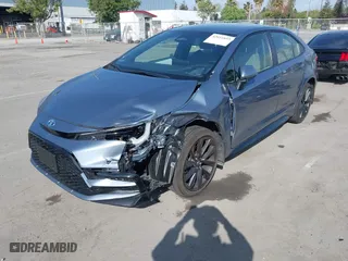 2024 Toyota Corolla Hybrid LE with VIN JTDBCMFE7RJ023311, listed as a IAAI auction lot 42051893 with 18,607 mi miles. Bid and sale history available at carsss.com. Image 6.