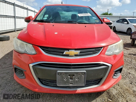 2017 Chevrolet Sonic LT with VIN 1G1JD5SH2H4117715, listed as a Copart auction lot 61472535 with 143,955 mi miles and Salvage title. Bid and sale history available at DreamBid. Image 5.