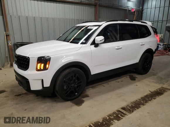 2024 Kia Telluride EX with VIN 5XYP3DGCXRG521053, listed as a Copart auction lot 50351475 with 18,227 mi miles and Salvage title. Bid and sale history available at DreamBid. Image 1.