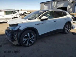 2022 Volkswagen ID.4 Pro S z VIN WVGUNPE27NP050894, wystawiony jako Copart lot #48477585 z przebiegiem 38 465 mil mil oraz Szkody całkowita. Historia ofert i sprzedaży dostępna na DreamBid. Obrazek 1.
