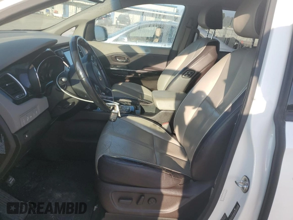 2017 Kia Sedona SX-L with VIN KNDME5C16H6334580, listed as a Copart auction lot 80086864 with 93,437 mi miles and Salvage Title. Bid and sale history available at carsss.com. Image 7.