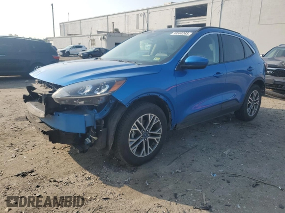 2020 Ford Escape SEL with VIN 1FMCU9H68LUC23846, listed as a Copart auction lot 59580265 with 131,290 mi miles and Salvage title. Bid and sale history available at DreamBid. Image 1.