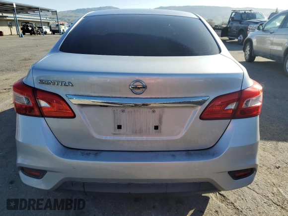 2019 Nissan Sentra S with VIN 3N1AB7AP3KY386671, listed as a Copart auction lot 48887935 with 94,483 mi miles and Salvage Title. Bid and sale history available at carsss.com. Image 6.