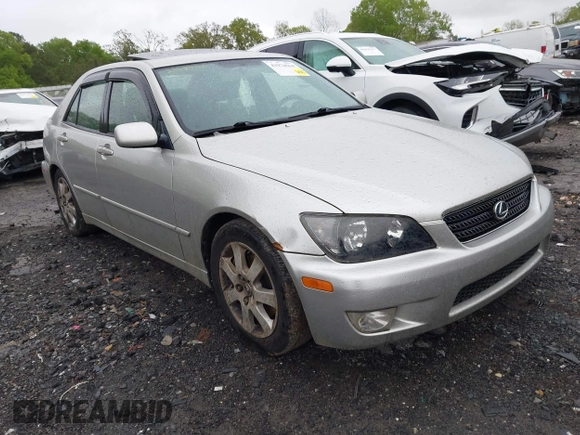 2002 Lexus IS 300/350 with VIN JTHBD192720059118, listed as a IAAI auction lot 41974564 with 207,050 mi miles and . Bid and sale history available at DreamBid. Image 1.