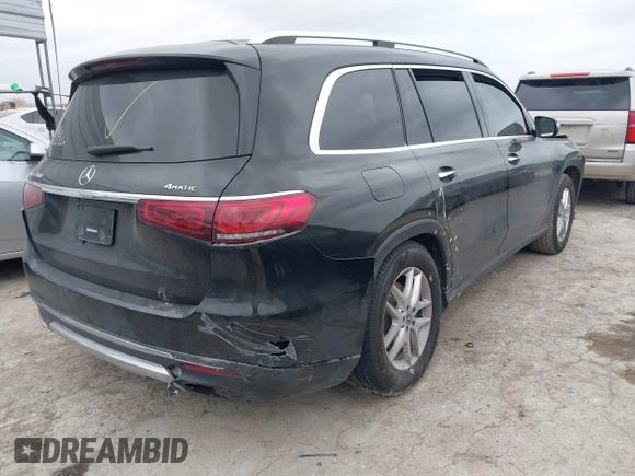 2020 Mercedes-Benz GLS 450 z VIN 4JGFF5KE5LA072756, wystawiony jako IAAI lot #41503366 z przebiegiem 66 535 mil mil oraz . Historia ofert i sprzedaży dostępna na DreamBid. Obrazek 4.