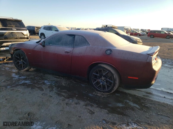 2018 Dodge Challenger R/T with VIN 2C3CDZBT6JH144747, listed as a Copart auction lot 88727595 with 0 mi miles and Salvage Title. Bid and sale history available at carsss.com. Image 2.