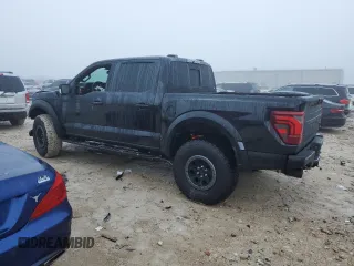 2024 Ford F-150 Raptor with VIN 1FTFW1RG2RFB14249, listed as a Copart auction lot 48995785 with 822 mi miles and Salvage Title. Bid and sale history available at DreamBid. Image 2.